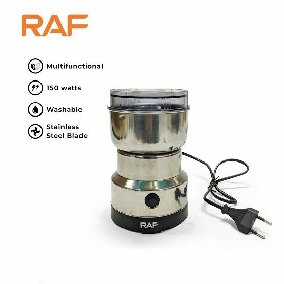 RAF Electric Masala & Coffee Grinder – Stainless Steel Kitchen Grinder