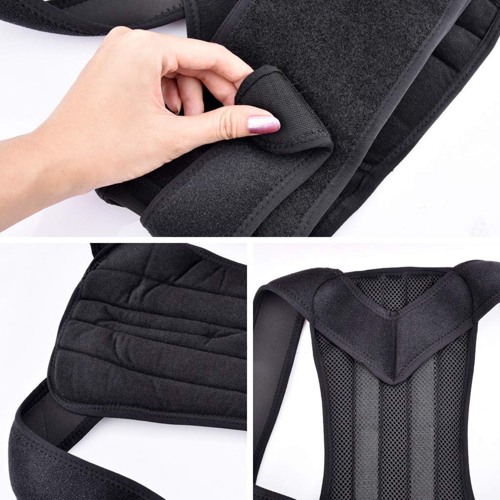 Posture Corrector Back Support Brace – Adjustable & Breathable