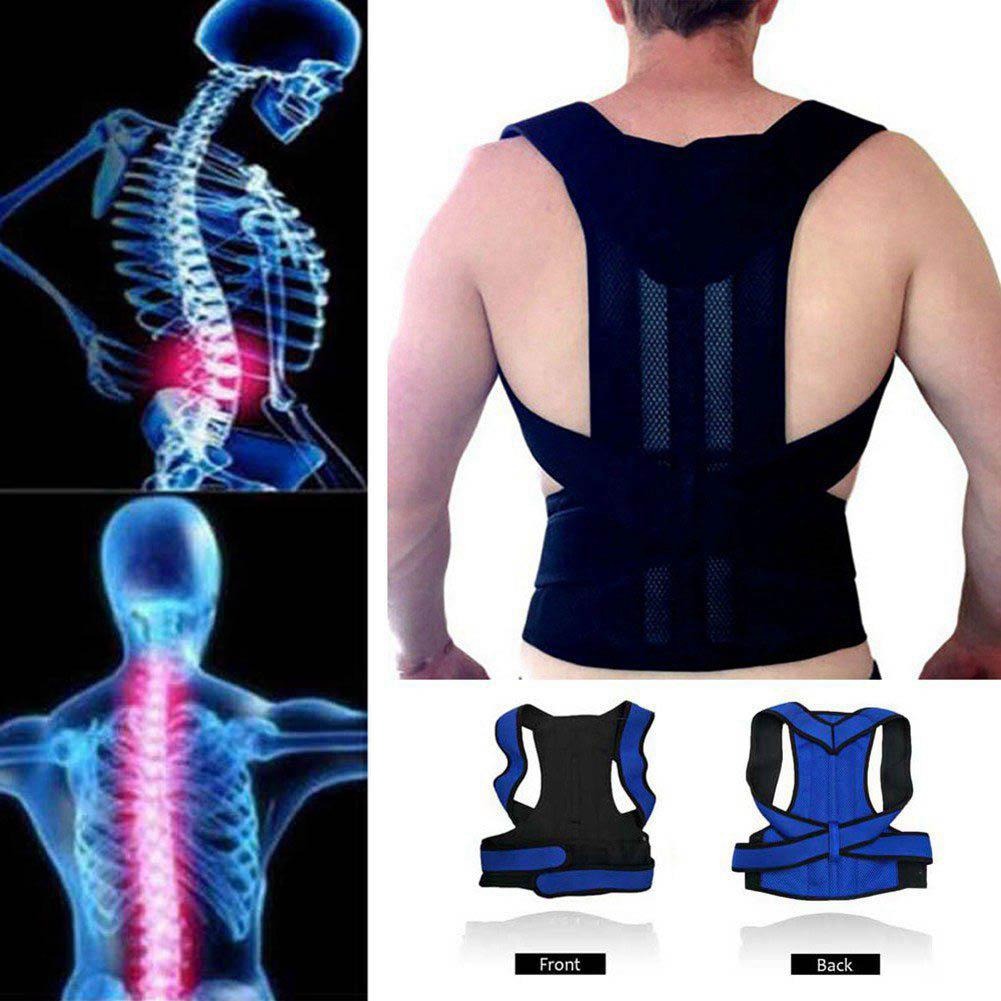 Posture Corrector Back Support Brace – Adjustable & Breathable