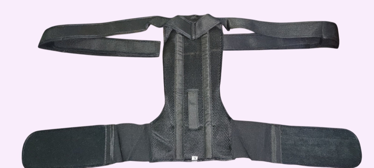 Posture Corrector Back Support Brace – Adjustable & Breathable