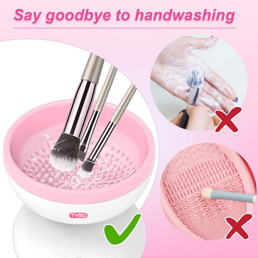 Electric Makeup Brush Cleaner – USB Powered Automatic Brush Washing Machine