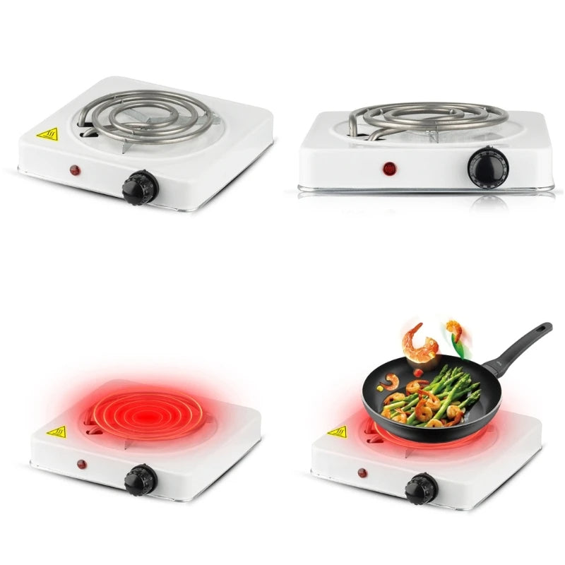 Portable Electric Hot Plate Stove – Compact Electric Cooker for Home & Kitchen