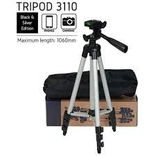 3-in-1 Professional Tripod Stand – Adjustable Mobile & Camera Holder