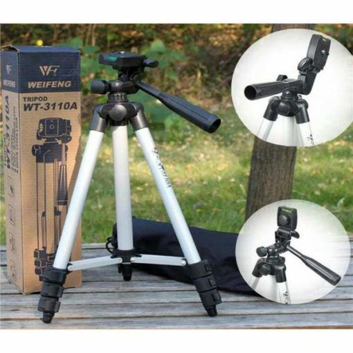 3-in-1 Professional Tripod Stand – Adjustable Mobile & Camera Holder