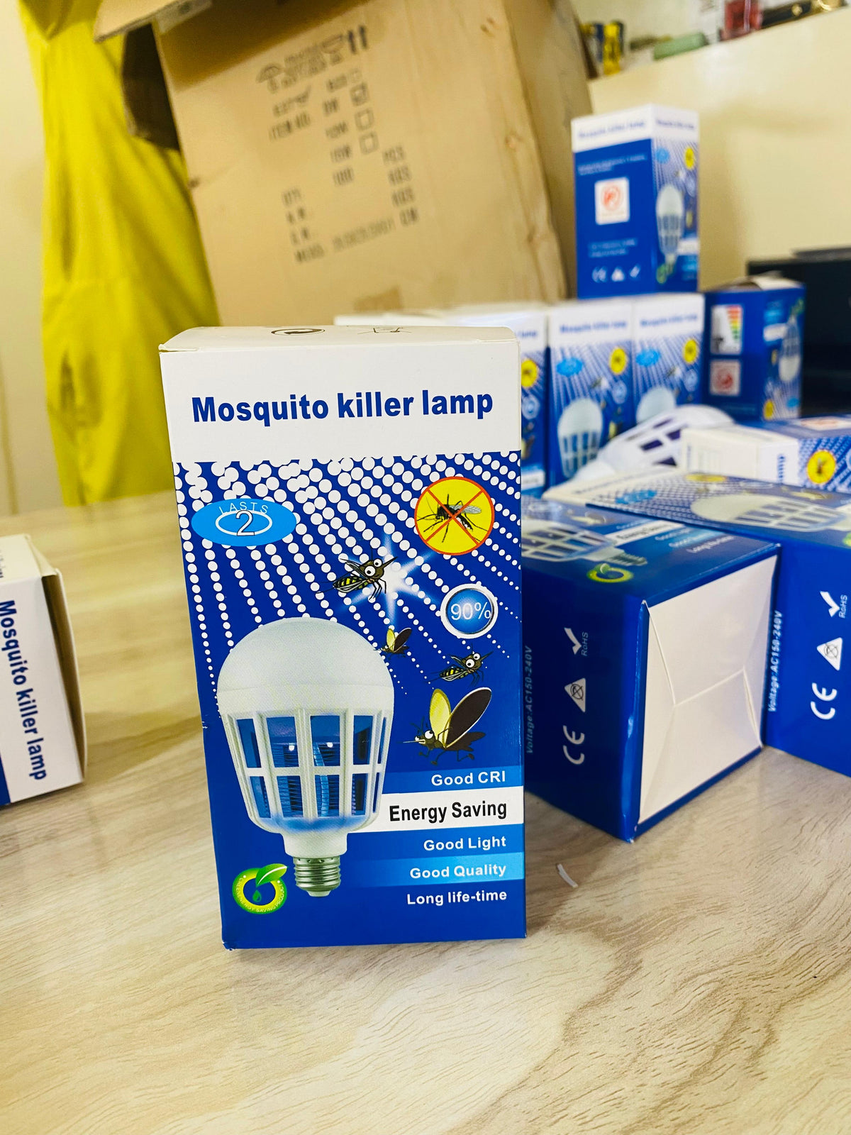 2-in-1 LED Mosquito Killer Lamp 9W – Electric Insect Zapper & Light
