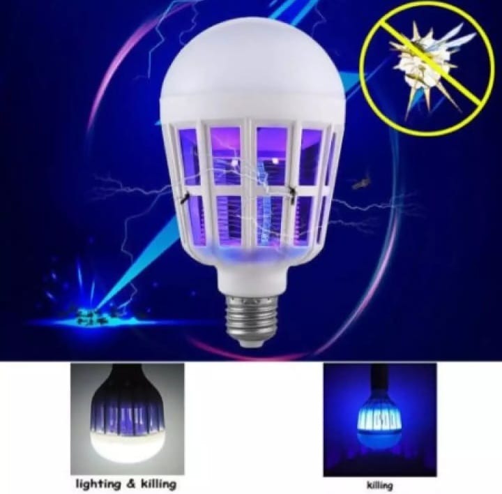 2-in-1 LED Mosquito Killer Lamp 9W – Electric Insect Zapper & Light