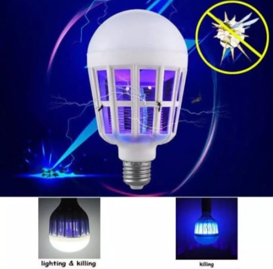 2-in-1 LED Mosquito Killer Lamp 9W – Electric Insect Zapper & Light